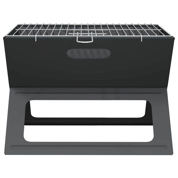 Ulkoilma Grilli Musta 46 X 31 X 31 Cm Teräs
