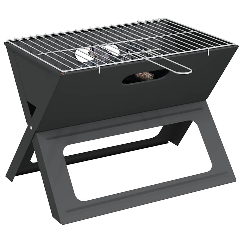 Ulkoilma Grilli Musta 46 X 31 X 31 Cm Teräs