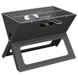 Ulkoilma Grilli Musta 46 X 31 X 31 Cm Teräs