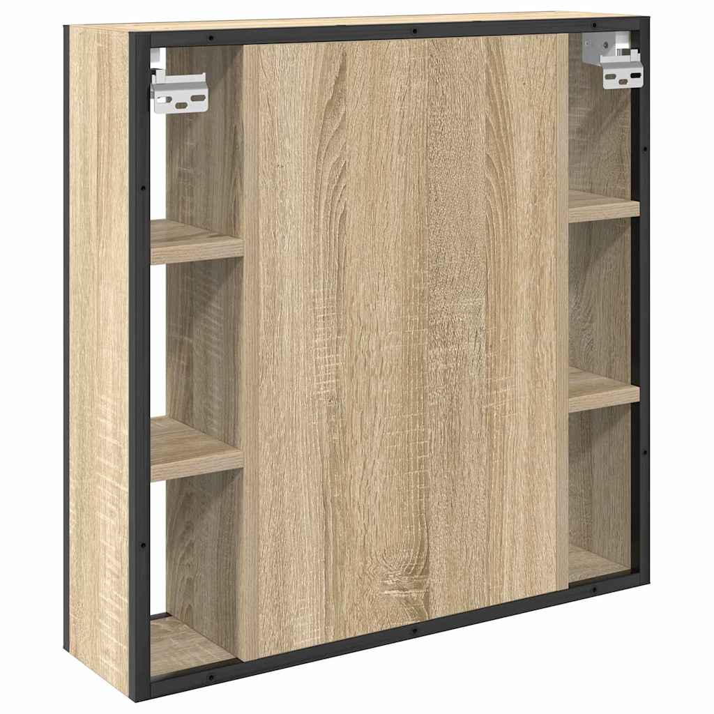 Peilikaappi Sonoman Tammi 60 X 16 X 60 Cm Tekninen Puu