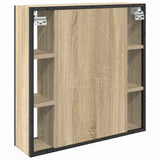 Peilikaappi Sonoman Tammi 60 X 16 X 60 Cm Tekninen Puu
