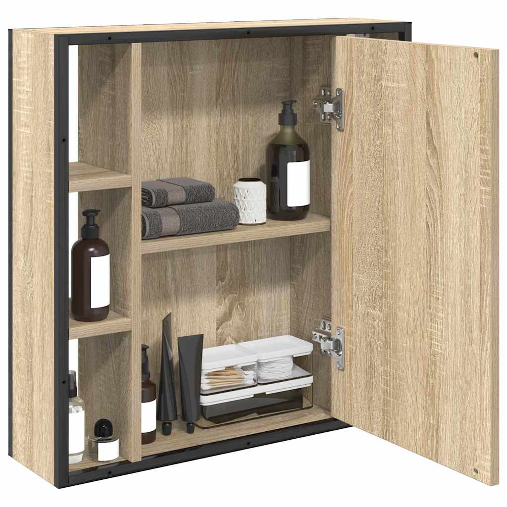Peilikaappi Sonoman Tammi 60 X 16 X 60 Cm Tekninen Puu