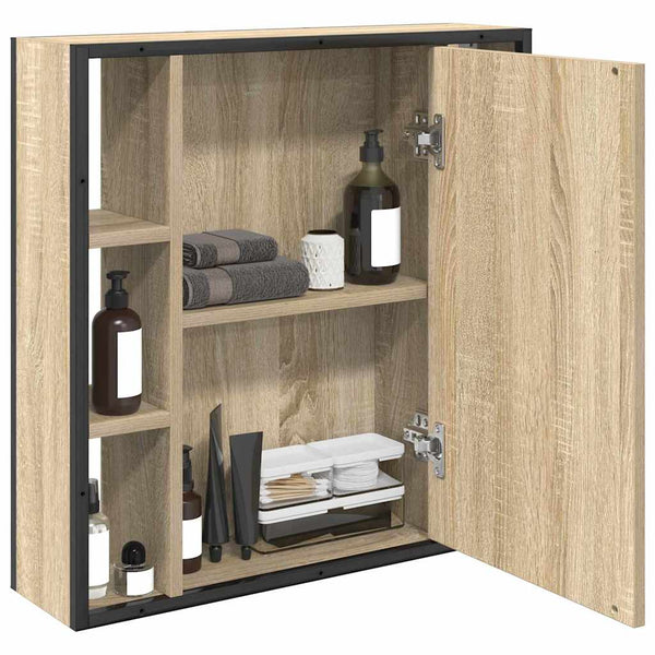 Peilikaappi Sonoman Tammi 60 X 16 X 60 Cm Tekninen Puu