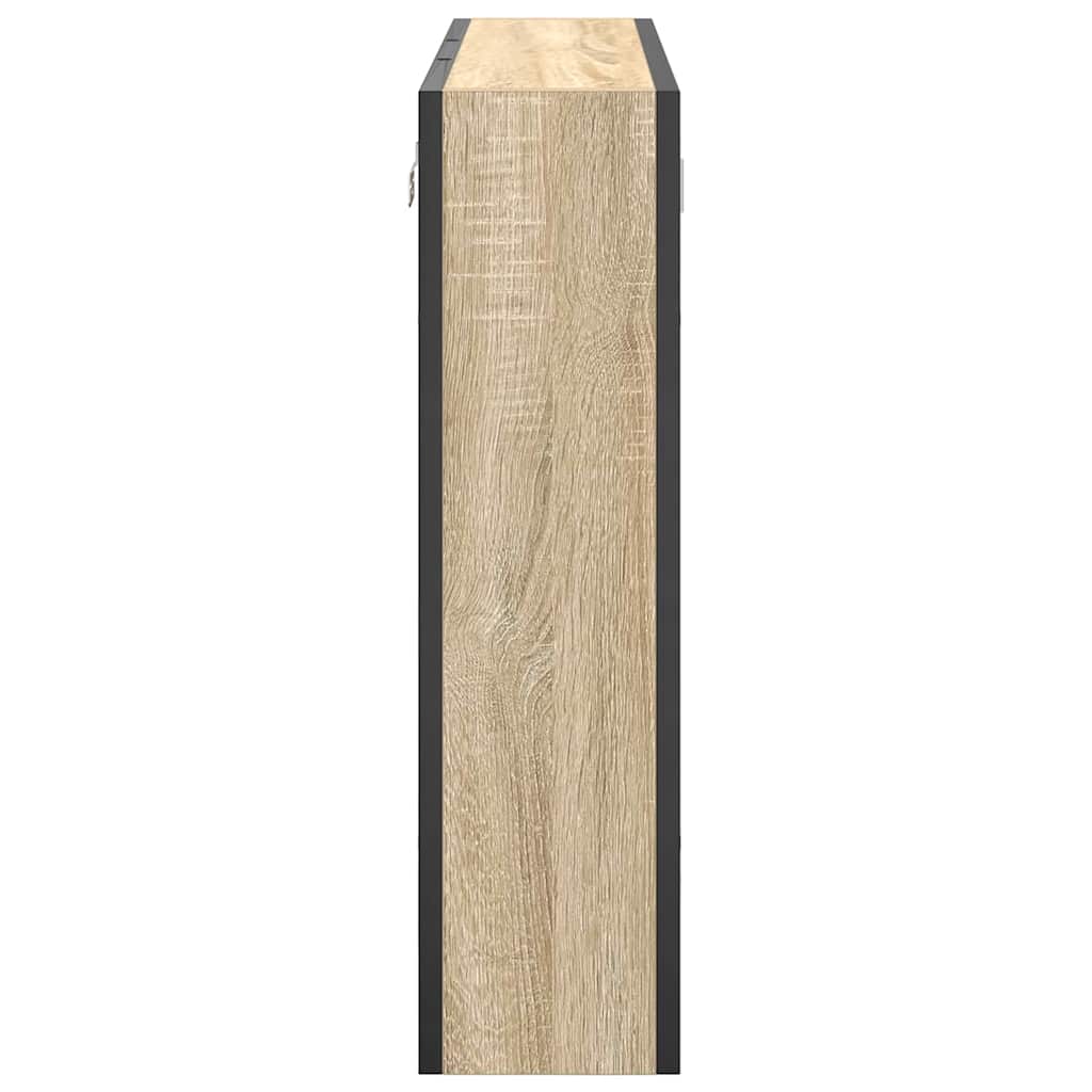 Peilikaappi Sonoman Tammi 60 X 16 X 60 Cm Tekninen Puu