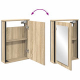 Peilikaappi Sonoman Tammi 42 X 12 X 60 Cm Tekninen Puu