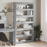 Kirjahylly 6 Tasoa 100 X 30 X 198 Cm Tekninen Puu