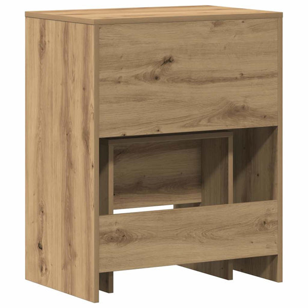 Meikkipöytä 2 Kpl 60 X 40 X 75 Cm Tekninen Puu