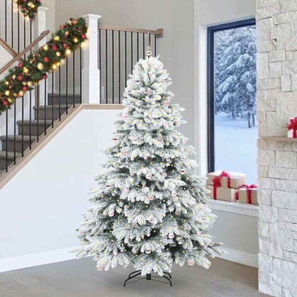 Tekojoulukuusi 300 Led-Valoilla Pe Ja Pvc