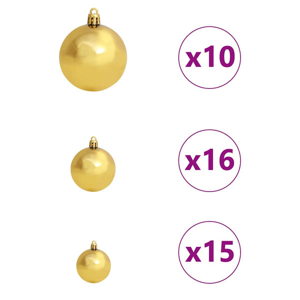 Salkomallinen Tekoinen Joulukuusi Pvc Ja Teräs