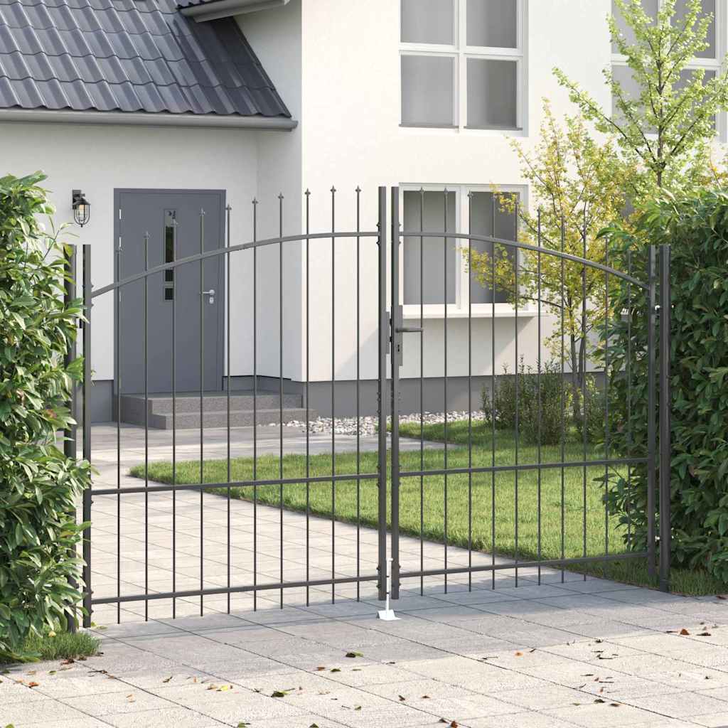 Kaksinkertainen Aitaportti Woerden Keihäskärjellä 400X149,5 Cm