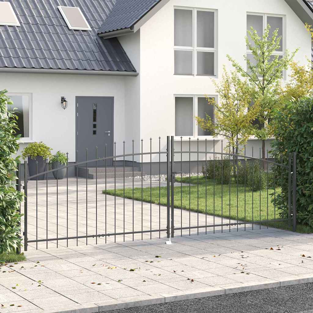 Kaksinkertainen Aitaportti Woerden Keihäskärjellä 400X149,5 Cm