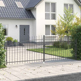 Kaksinkertainen Aitaportti Woerden Keihäskärjellä 400X149,5 Cm