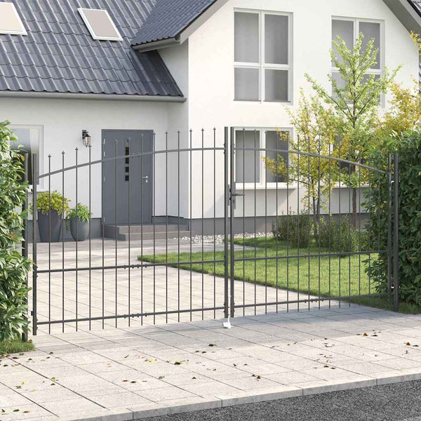 Kaksinkertainen Aitaportti Woerden Keihäskärjellä 400X149,5 Cm