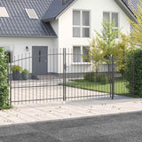 Puutarhaportti Woerden Teräs 1X4 M