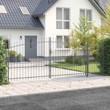 Puutarhaportti Woerden Teräs 1X4 M