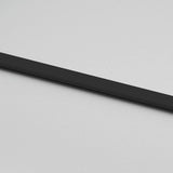 Liukuovi Laitteistosarjalla Musta 76X205 Cm Karkaistu Lasi