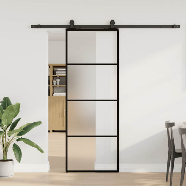 Liukuovi Asennustarvikkeilla 90X205 Cm Esg Lasi