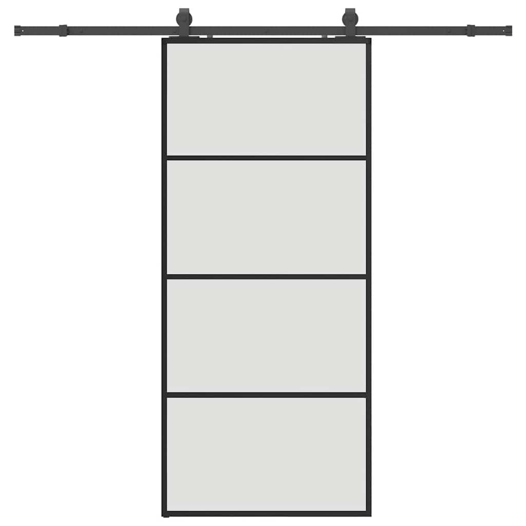 Liukuovi Asennustarvikkeilla 90X205 Cm Esg Lasi