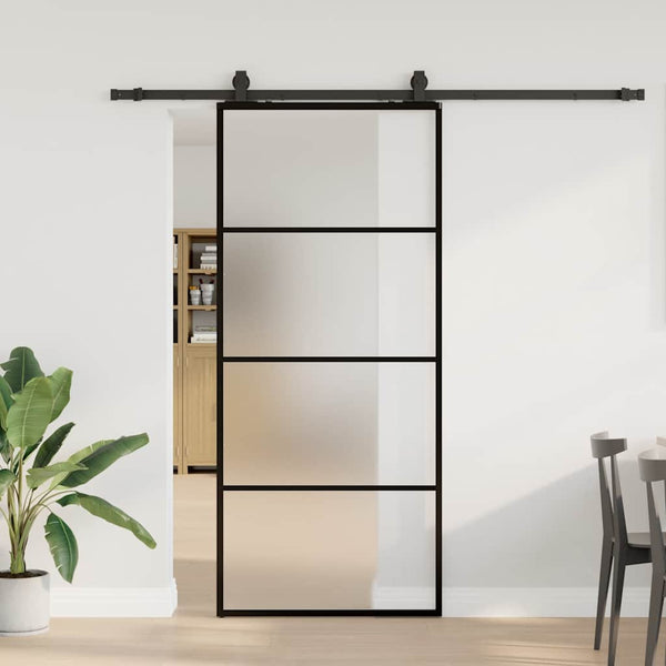 Liukuovi Asennustarvikkeilla 90X205 Cm Esg Lasi