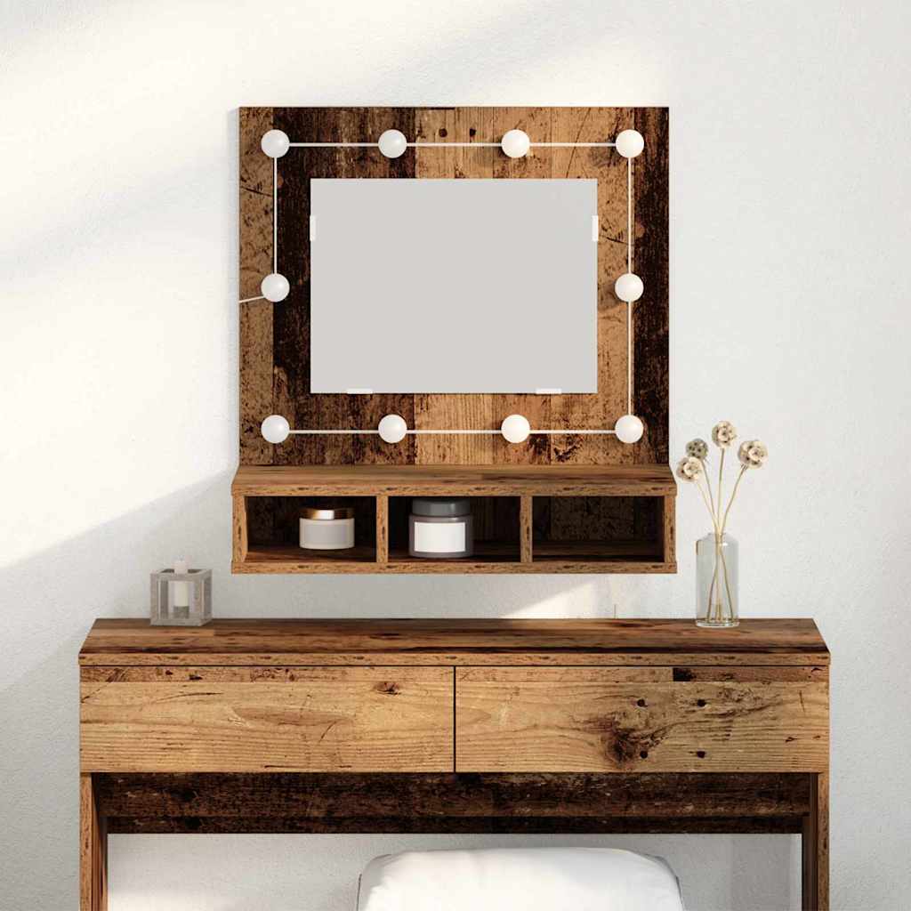 Peilikaappi Led-Valoilla 60X31,5X62 Cm