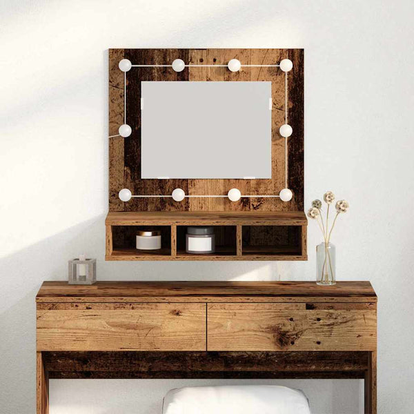 Peilikaappi Led-Valoilla 60X31,5X62 Cm