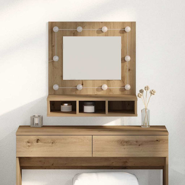Peilikaappi Led-Valoilla 60X31,5X62 Cm