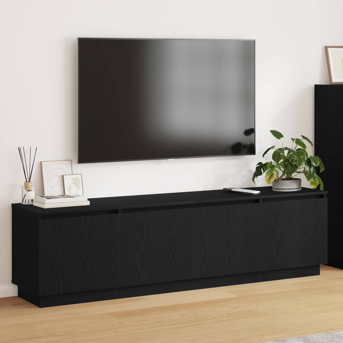 Tv-Kaappi 180 X 38 X 49 Cm Sonoman Tammi Tekninen Puu