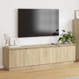Tv-Kaappi 180 X 38 X 49 Cm Sonoman Tammi Tekninen Puu
