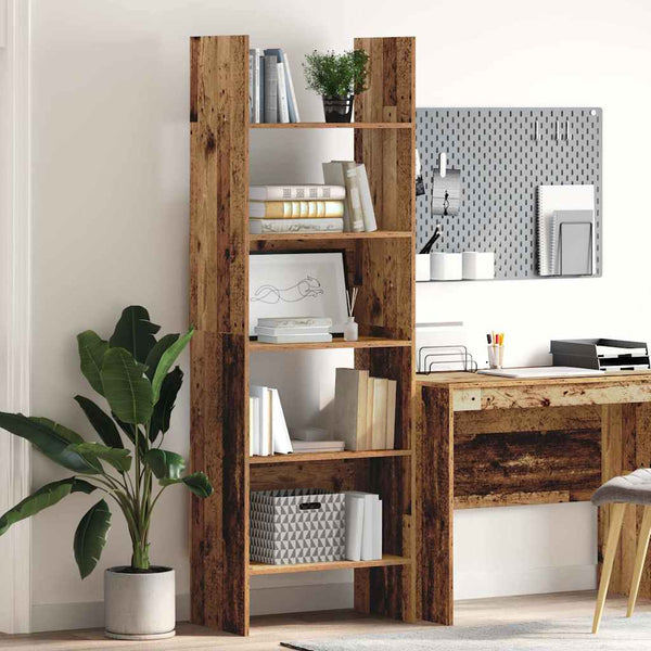Kirjahylly Sonoma-Tammi 60X35X180 Cm Tekninen Puu