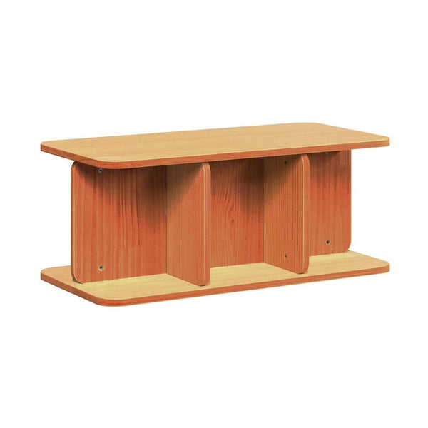 Sohvapöytä Vaha Ruskea 80 X 39,5 X 33,5 Cm Täysi Mänty