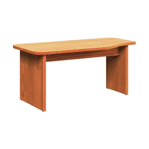 Sohvapöytä 2 Kpl Vaha Ruskea 100 X 69 X 35,5 Cm Täysi Mänty