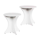 Sohvapöytä 2 Kpl 46 X 46 X 47 Cm Täysi Mänty