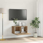 Tv-Tasosetti 60 X 30 X 30 Cm Ruskea Tekninen Puu