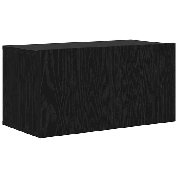 Tv-Tasosetti 60 X 30 X 30 Cm Musta Tekninen Puu