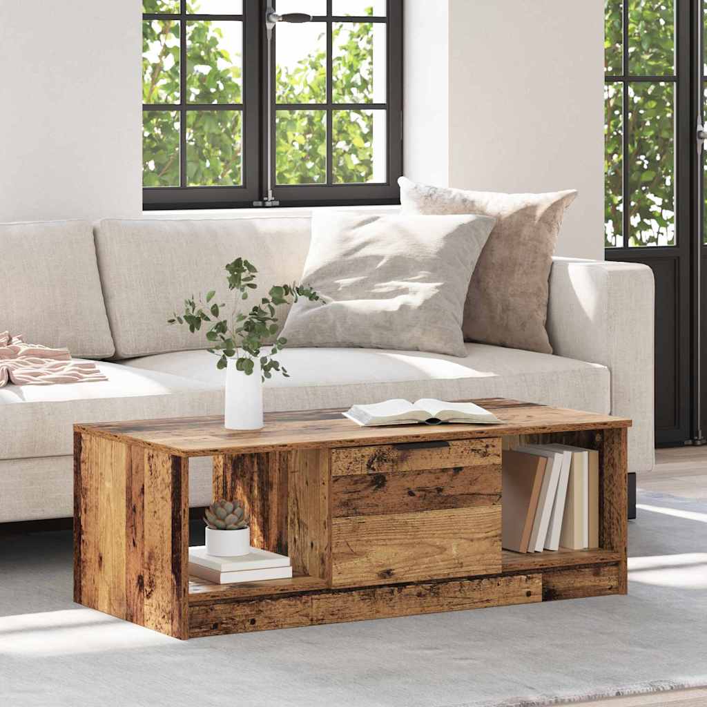 Sohvapöytä Sonoma-Tammi 102X50X36 Cm Tekninen Puu