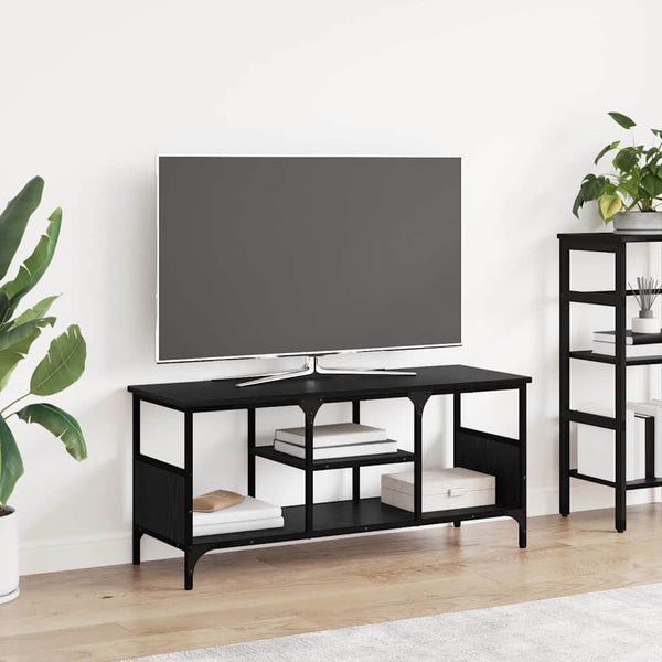 Tv-Taso 121X35X45 Cm Tekninen Puu Ja Rauta