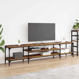 Tv-Taso 121X35X45 Cm Tekninen Puu Ja Rauta