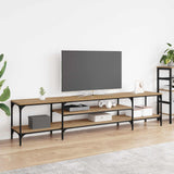 Tv-Taso 121X35X45 Cm Tekninen Puu Ja Rauta