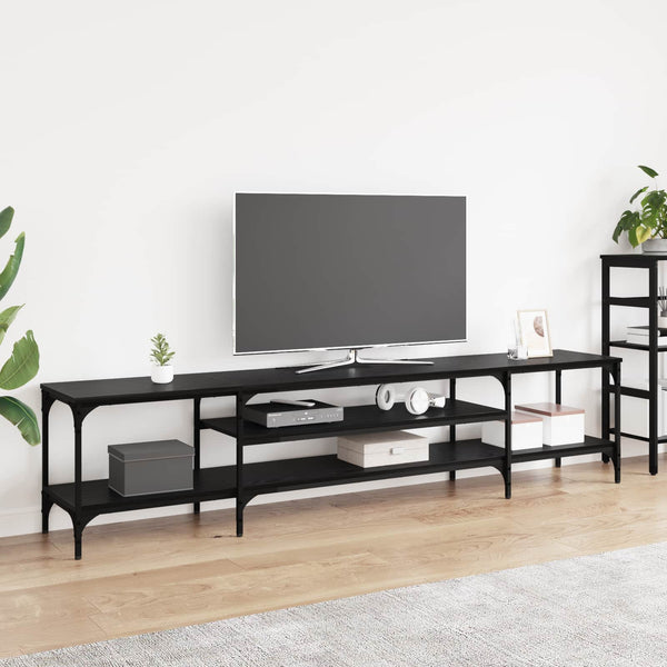 Tv-Taso 121X35X45 Cm Tekninen Puu Ja Rauta
