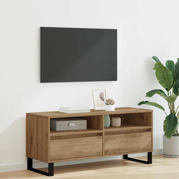 Tv-Taso 100X34,5X44,5 Cm Tekninen Puu