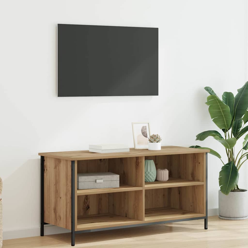 Tv-Taso Sonoma-Tammi 100X40X50 Cm Tekninen Puu