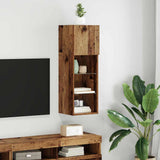 Tv-Kaapit Led-Valoilla 2 Kpl 30,5X30X102 Cm