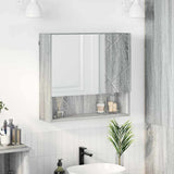 Peilikaappi Ovella Harmaa Sonoma 59 X 17 X 55 Cm Tekninen Puu