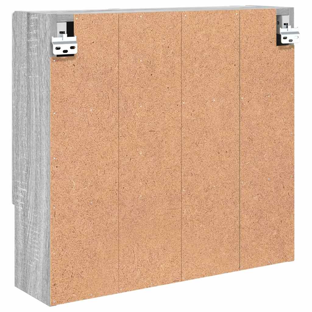 Peilikaappi Ovella Harmaa Sonoma 59 X 17 X 55 Cm Tekninen Puu