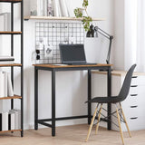 Pöytä Artisan Tammi Kehitetty Puu Ja Teräs