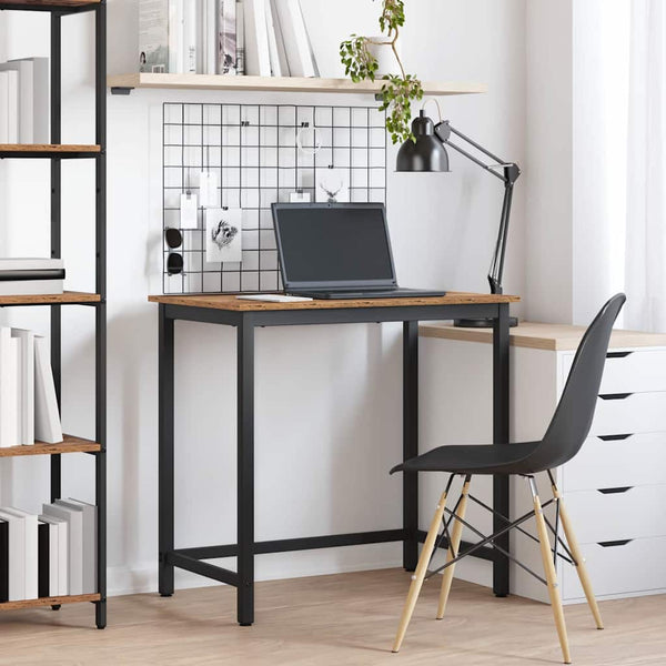 Pöytä Artisan Tammi Kehitetty Puu Ja Teräs