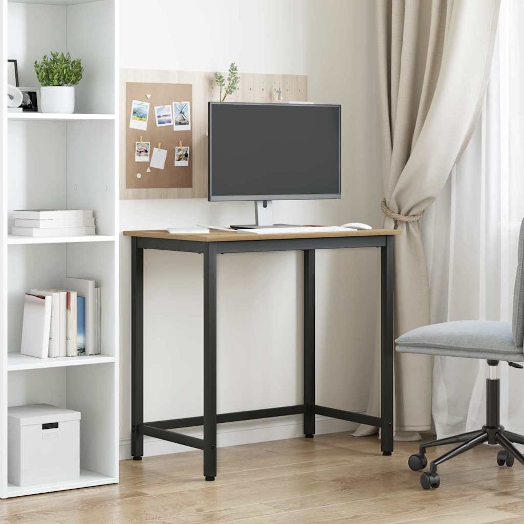 Pöytä Artisan Tammi Kehitetty Puu Ja Teräs