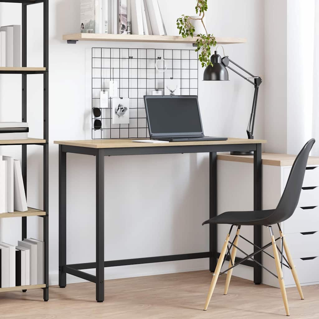 Pöytä Artisan Tammi Kehitetty Puu Ja Teräs