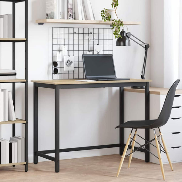 Pöytä Artisan Tammi Kehitetty Puu Ja Teräs