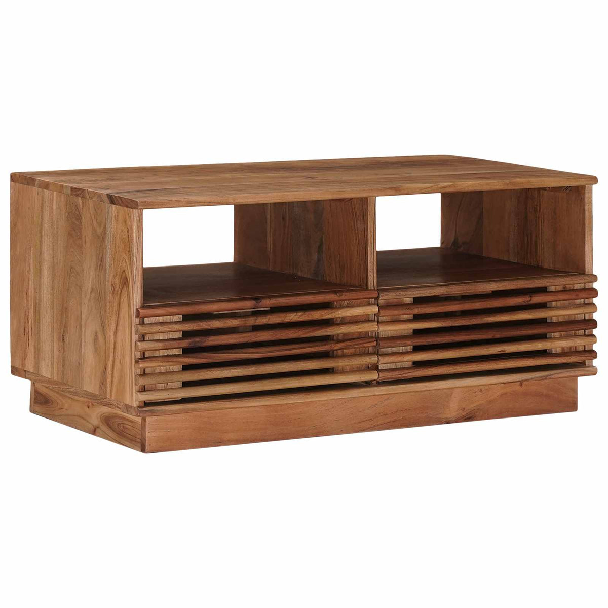 Käsintehty Kahvipöytä Teak Ruskea 85 X 45,5 X 40 Cm